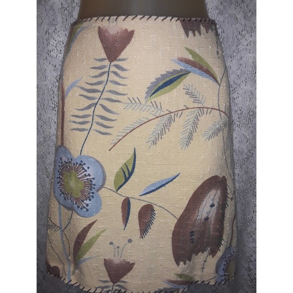 Moschino Dresses & Skirts - Moschino Italy 42 IT Vtg  Spa Baumwolle  Spa Floral Mini Skirt